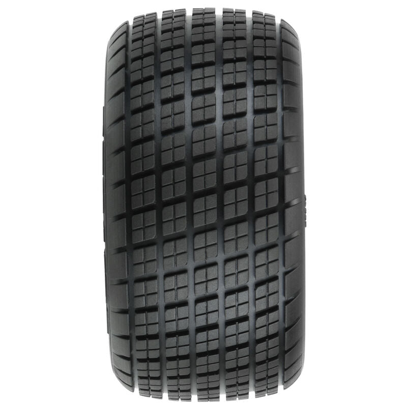 PRO827402 Hoosier Angle Block Dirt Oval 2.2" Rear Buggy Tires (2) (M3)