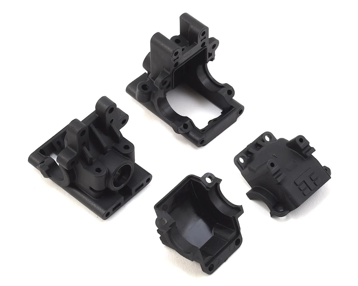 TKR6519B Tekno RC EB410/ET410 Front & Rear Bulkhead Set (Revised)