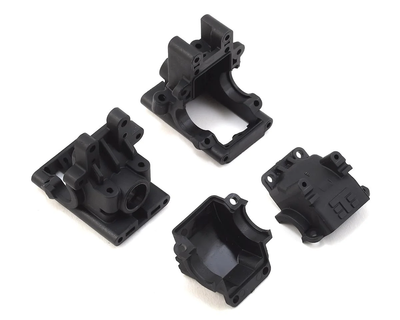 TKR6519B Tekno RC EB410/ET410 Front & Rear Bulkhead Set (Revised)