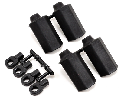 RPM80402 Shock Shaft Guards (Black) (4)