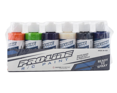 PRO632301 RC Body Airbrush Paint Secondary Color Set (6)