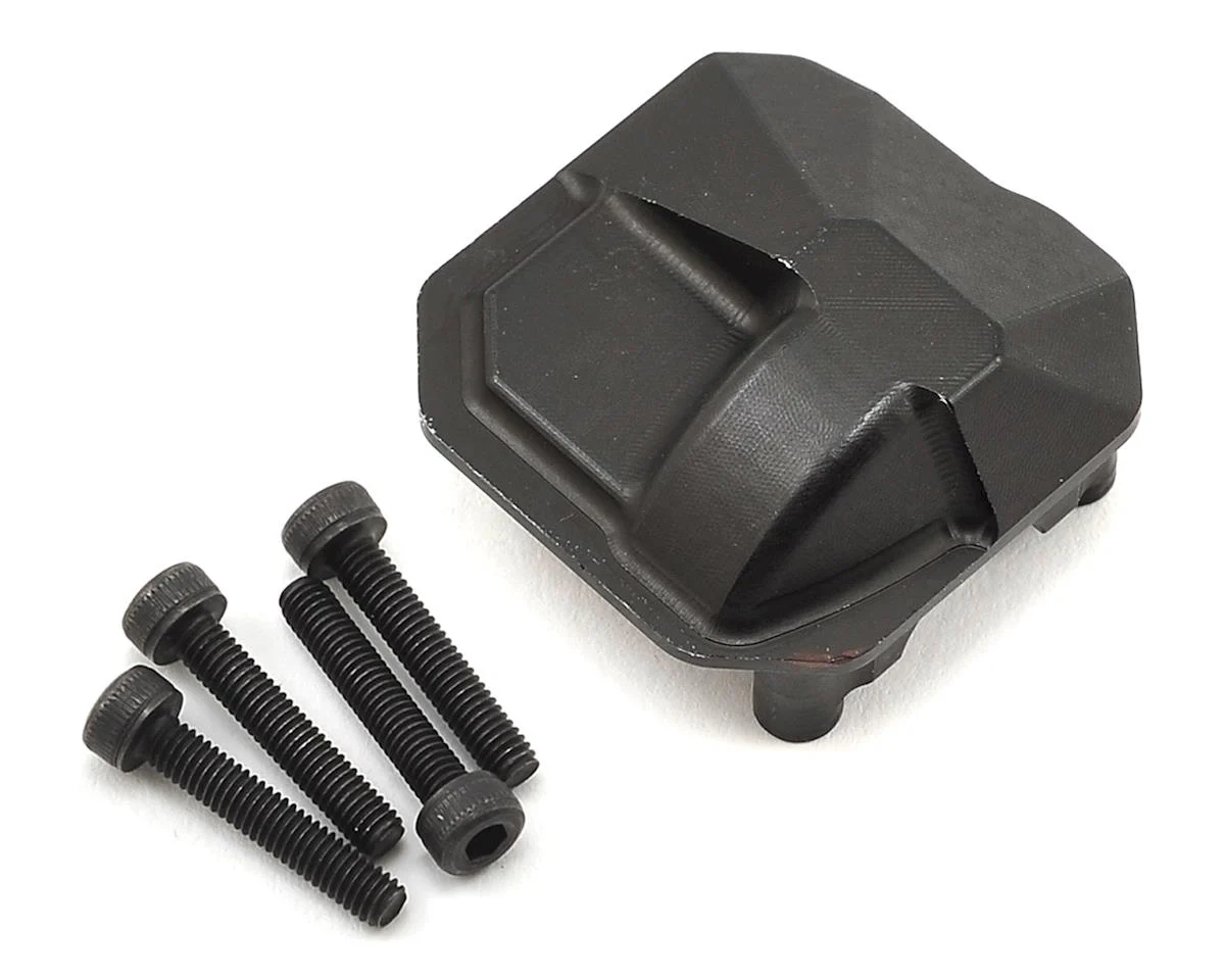 SSD00127 Aluminum SCX10 II AR44 HD Differential Cover (Black)