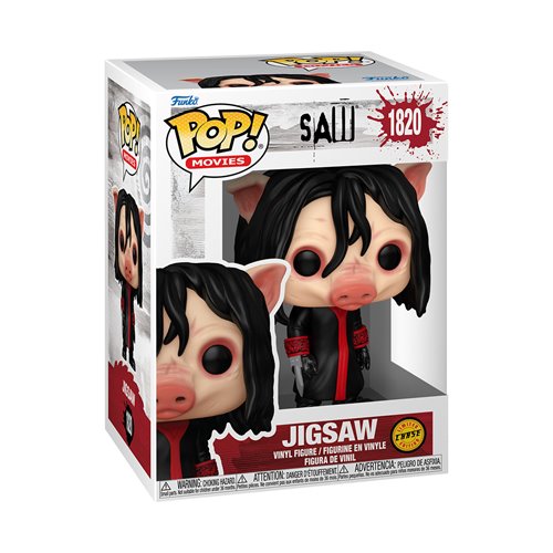 FU80692 CHASE! Saw Jigsaw Funko Pop! #1820