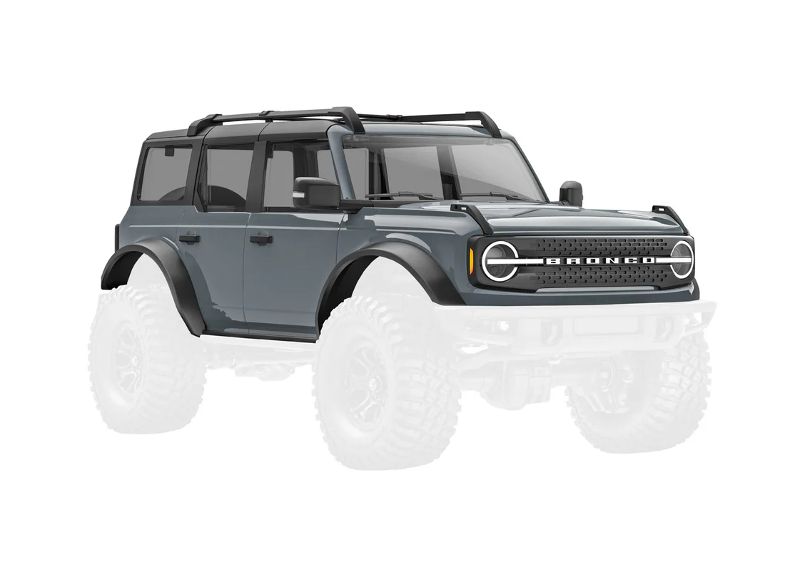 9723-DKGRY TRX-4M Bronco Body