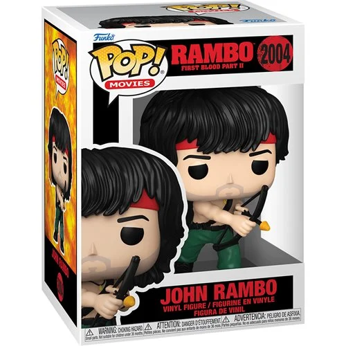 FU90362 Rambo First Blood Part II John Rambo w/Bow Funko Pop! #2004