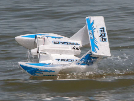 RGT3100 Rage R/C - Tribus 250 Electric Powered RTF Amphibious Aircraft-Blue