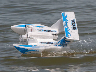 RGT3100 Rage R/C - Tribus 250 Electric Powered RTF Amphibious Aircraft-Blue