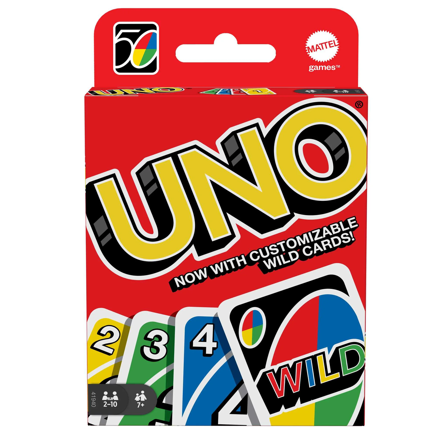42003 Uno Card Game Now With Customizable Wild Cards