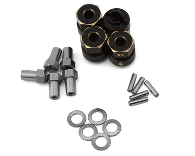 TLHTSCX24-77 SCX24 Extended Weighted Wheel Spacer - Black