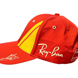 U2704 Scuderia Ferrari Hypercar Le Mans 2024 499P "50" Limited Edition Nielsen Team Hat - Red