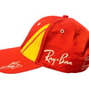 U2704 Scuderia Ferrari Hypercar Le Mans 2024 499P "50" Limited Edition Nielsen Team Hat - Red