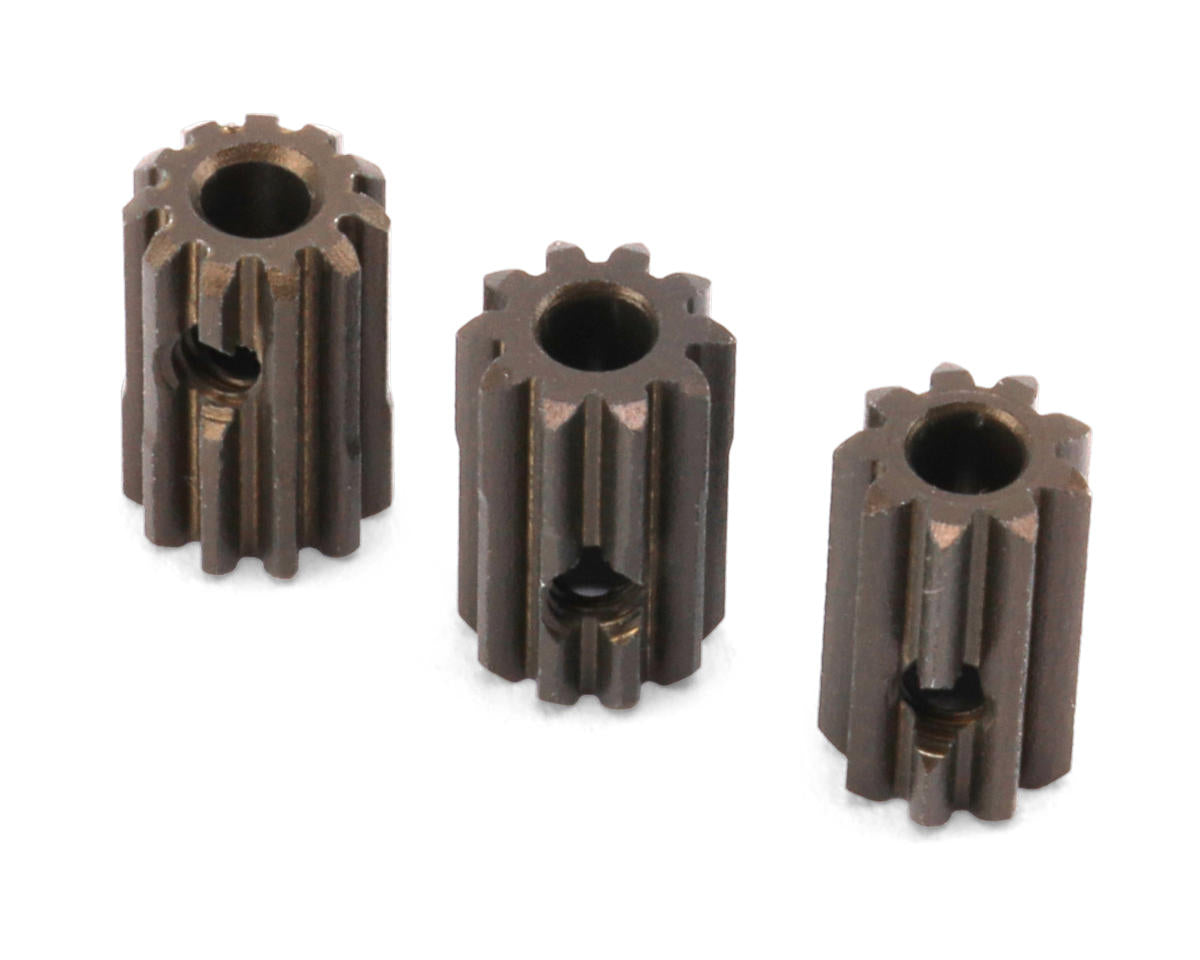 ASC21690 Team Associated RC28R 64P Factory Team Aluminum Pinion Gears Set (9T/10T/11T)