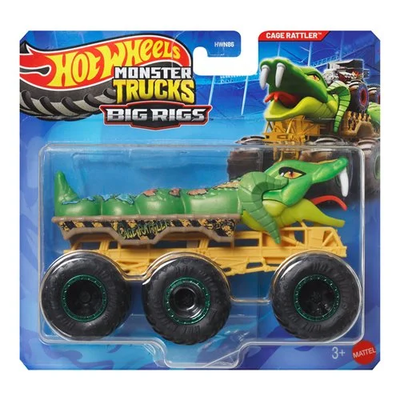 HWHWN86 Hot Wheels Monster Trucks Big Rigs Cage Rattler