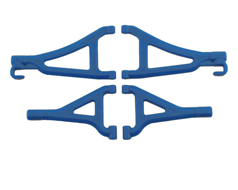 RPM80695 Front Upper & Lower A-Arms for Traxxas 1/16 Revo (Blue)