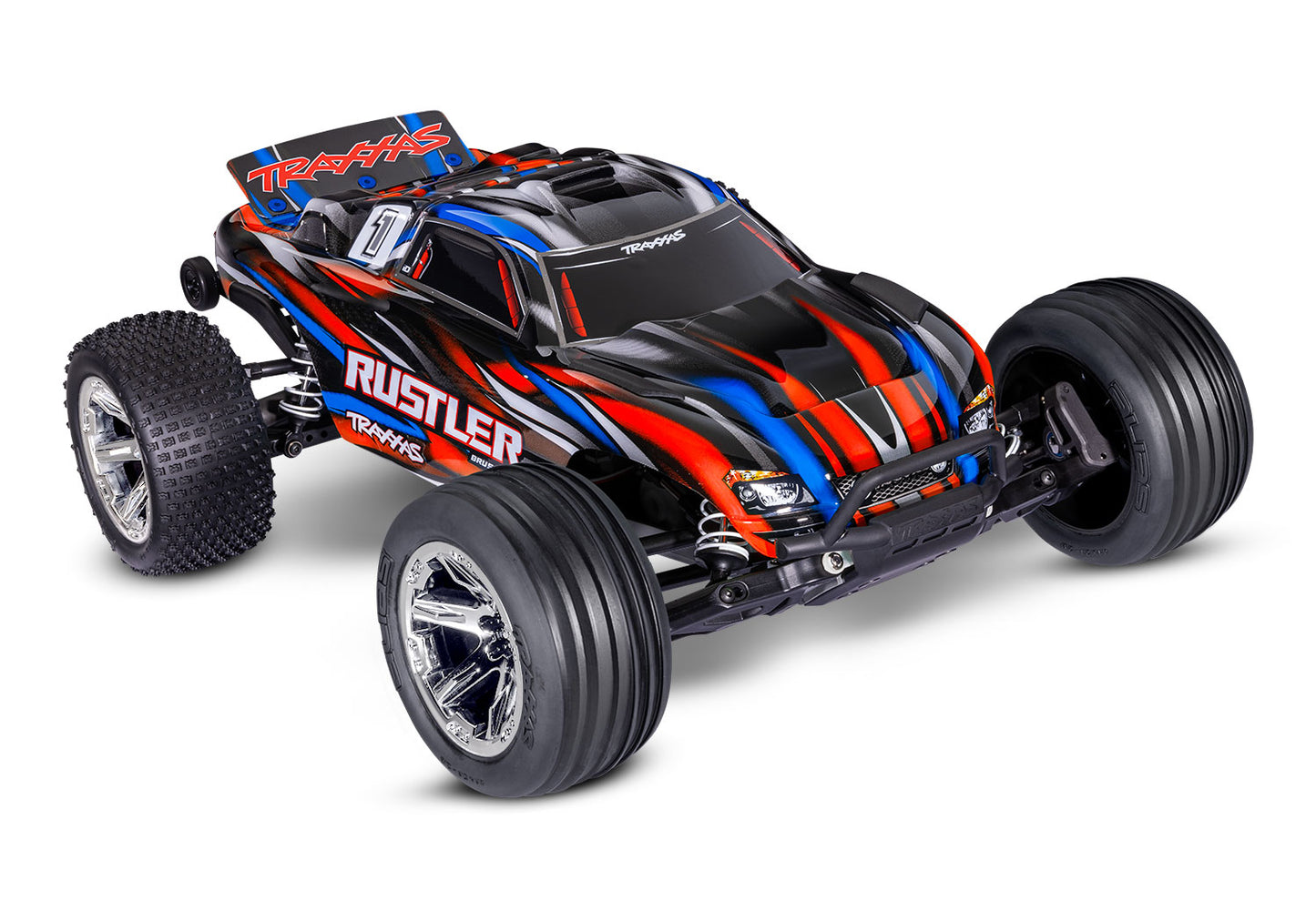 37354-4 Rustler BL-2S 1/10 Scale 2WD Brushless Stadium With Clipless Body