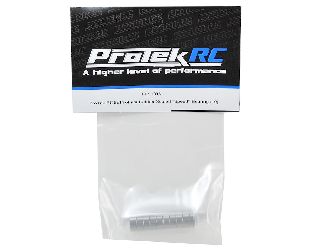 PTK-10028 ProTek RC 5x11x4mm Rubber Sealed "Speed" Bearing (10)