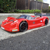 8501 Delta Plastik 1/7 Toyota GT Body - Clear 2mm (w/ Wing & Decals)