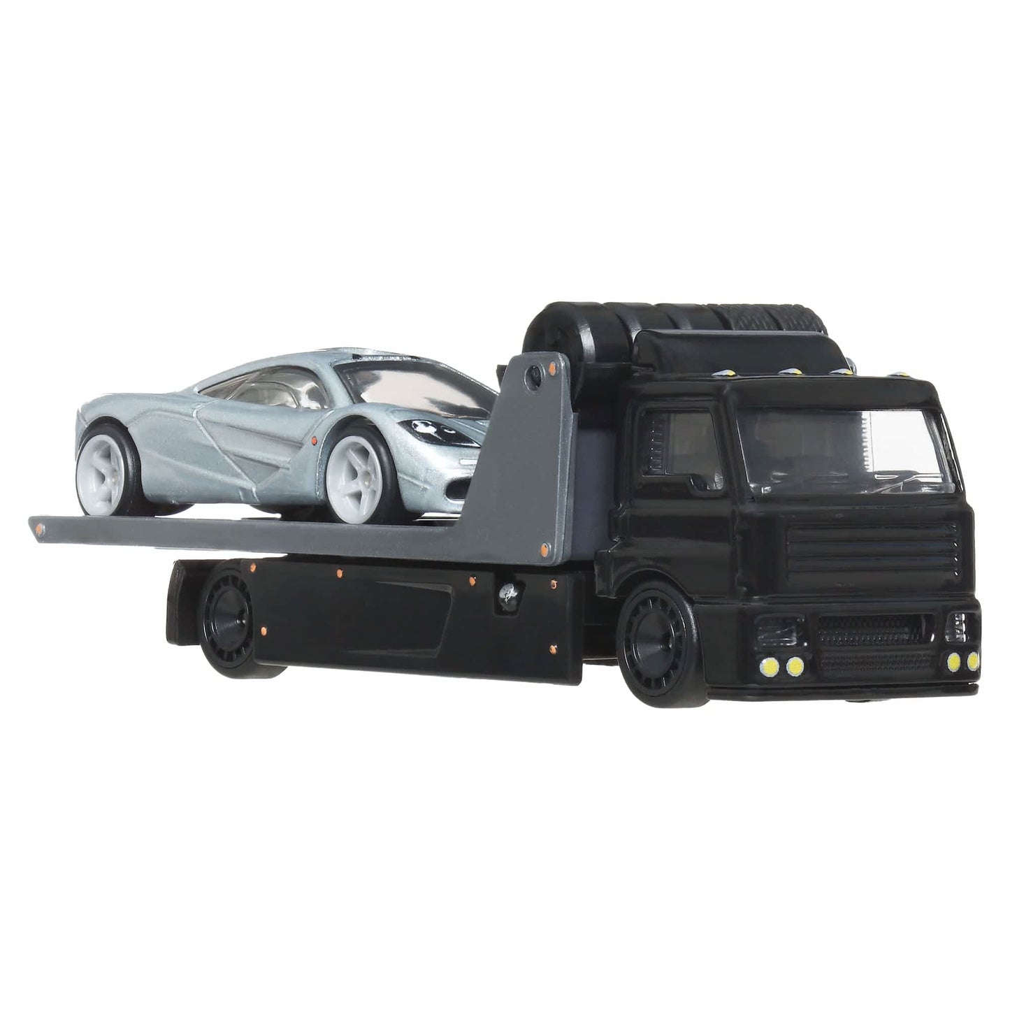 HWJBM07 Hot Wheels Premium Collector Display Set - 1997 Porsche 911 GT1, McLaren F1, 1997 Mercedes-Benz CLK-GTR Fleet Street