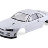 KLR-48644 Killerbody Nissan Skyline R34 Pre-Painted 1/10 Touring Car Body (Pearl White)