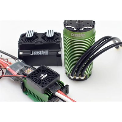 CSE010-0142-01 Mamba XL 1:5 Mamba XLX Sensored ESC, 2028-800KV Sensored Motor, and Fan Shroud Combo