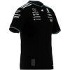 JY2607-XS Mercedes Petronas Formula 1 2025 Men's Team Driver Authentic Jersey - Black