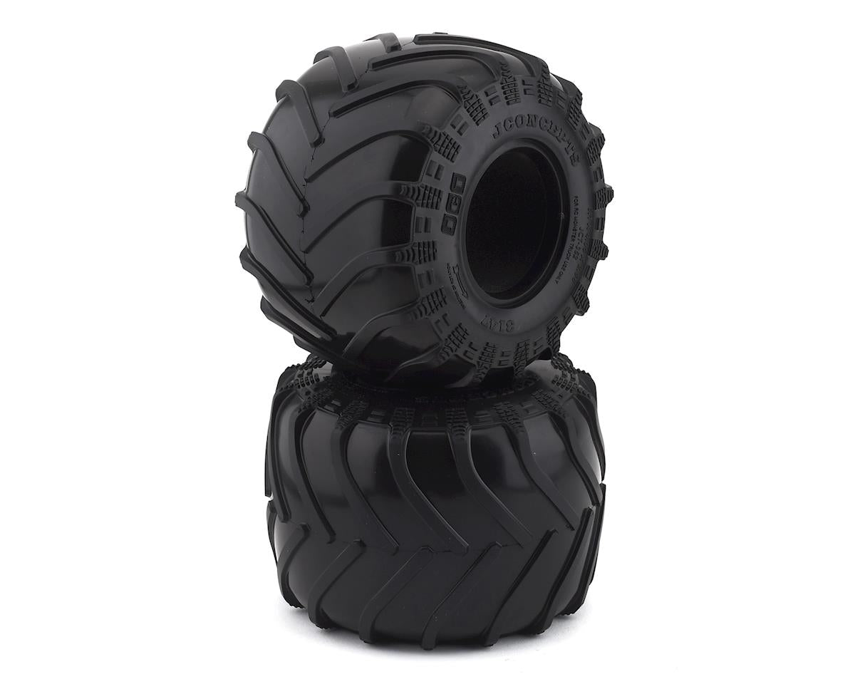 JCO3147-01 JConcepts JCT 2.6" Monster Truck Tires (2) (Blue)
