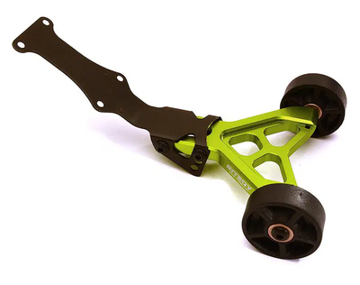INTC28679GREEN Billet Machined Wheelie Bar 1/16