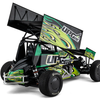 UPG-14294 UpGrade RC "Flame" Graphic Set for Losi® 22S™ Sprint Car (Green)