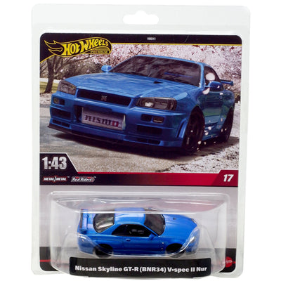 HWHMD41 1:43 Premium Nissan Skyline GT-R (BNR34) V-spec II Nur