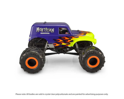 JCO0426 Mortician Monster Truck Body (Clear) (12.5")