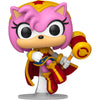 FU88907 Justice League x Sonic the Hedgehog Amy as Wonder Woman Funko Pop! Vinyl Figure #595