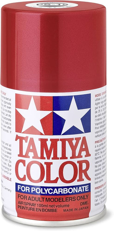 TAM86015 PS-15 Metallic Red Lexan Spray Paint (100ml)