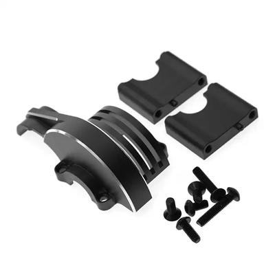 INTC32476BLACK Complete Alloy Center Differential Mount Assembly 1/8 4WD