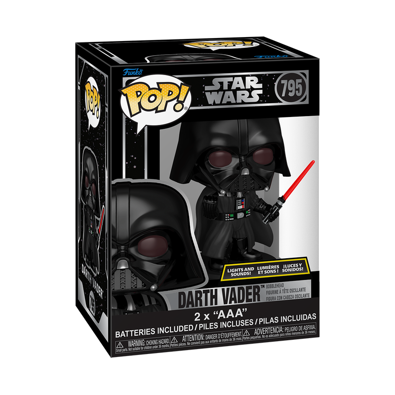 FU86454 Star Wars Darth Vader with Lights and Sounds Funko Pop!