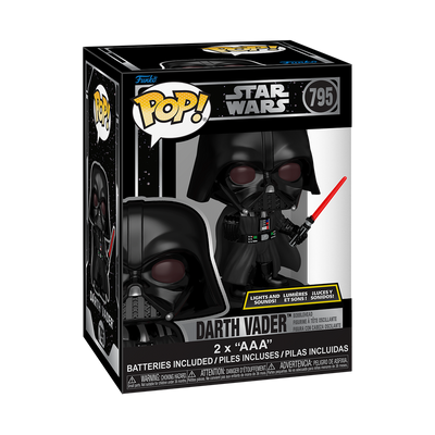 FU86454 Star Wars Darth Vader with Lights and Sounds Funko Pop!