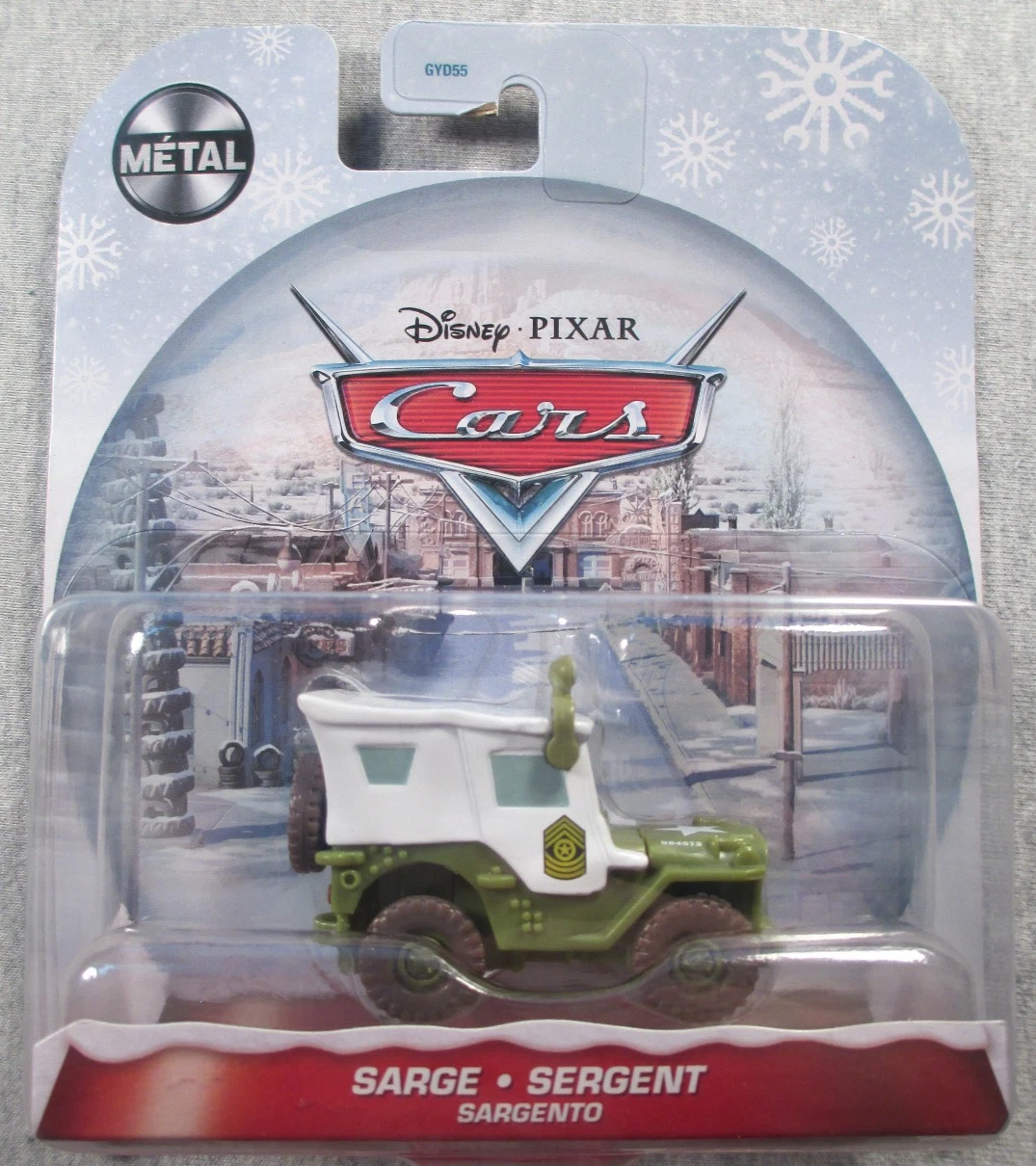 HWGYD55 HotWheels Disney Pixar Cars Sarge