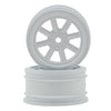 PRM276604 Vintage Racing Front Wheels (26mm) (2) (White)