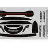 BDYMZ-AS1 Ares-1 1/28 Mini-Z Body (Clear) (98mm Wheelbase)