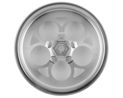 SSD00545 5 Hole 2.2/2.7" Narrow Front Drag Wheels (Silver) (2)