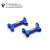 X003KIWZ99 TREAL Aluminum 7075 Front and Rear Bumper Mounts Set (F&R) for 1/18 TRX4M-Blue