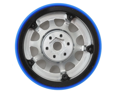 SSD00154 2.2 D Hole PL Beadlock Wheels (Silver) (2) (Pro-Line Tires)