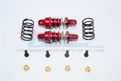 GPMLTX334R-R-S Rear Shocks Red Latrax Rally