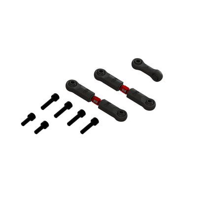 ARA340217 Aluminum Adjustable Steering Links Set B