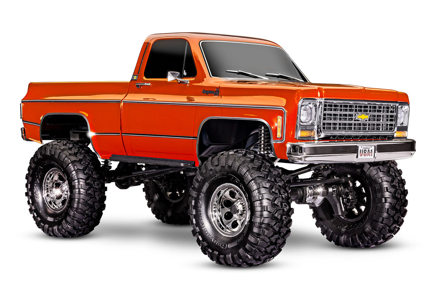 92056-4 TRX4 Chevrolet Cheyenne K10 1/10 Scale And High Trail Edition Crawler
