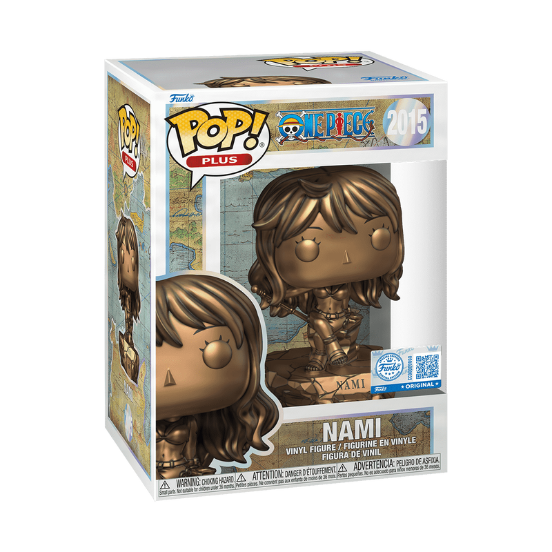 FU89136 Funko Pop! Plus One Piece Nami Statue (Bronze)