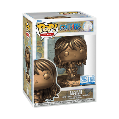 FU89136 Funko Pop! Plus One Piece Nami Statue (Bronze)
