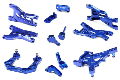 INTC26460 Blue Billet Machined Suspension Kit for Traxxas 1/10 Bandit