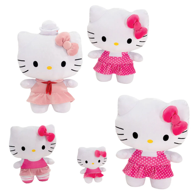 ZU14167 Hello Kitty - 13.5in 4Asst. Dresses
