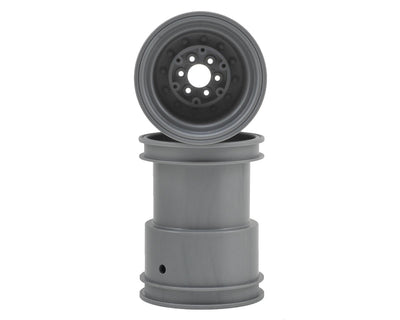 JCO3377S Tribute 2.6x3.6" Monster Truck Wheel (Silver) (2)