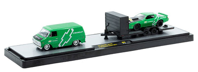 M2 Machines 36000-94 Auto-Haulers 1971 Chevrolet Van G10 & 1985 Chevrolet Camaro IROC-Z